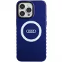 Audi IML Big Logo MagSafe Case para iPhone 14 Pro Max 6,7 azul marino carcasa rígida