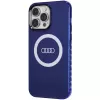 Audi IML Big Logo MagSafe Case para iPhone 14 Pro Max 6,7 azul marino carcasa rígida