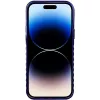 Audi IML Big Logo MagSafe Case para iPhone 14 Pro Max 6,7 azul marino carcasa rígida