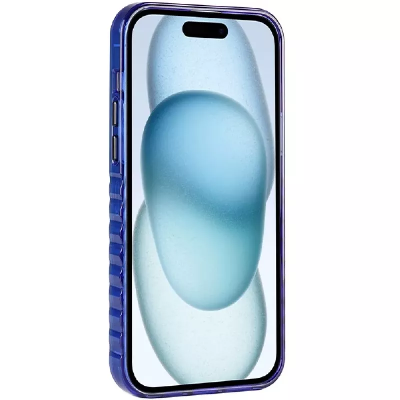 Audi IML Big Logo MagSafe Case para iPhone 15 / 14 / 13 6.1 azul marino carcasa rígida