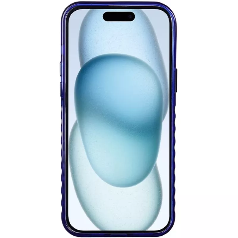 Audi IML Big Logo MagSafe Case para iPhone 15 / 14 / 13 6.1 azul marino carcasa rígida