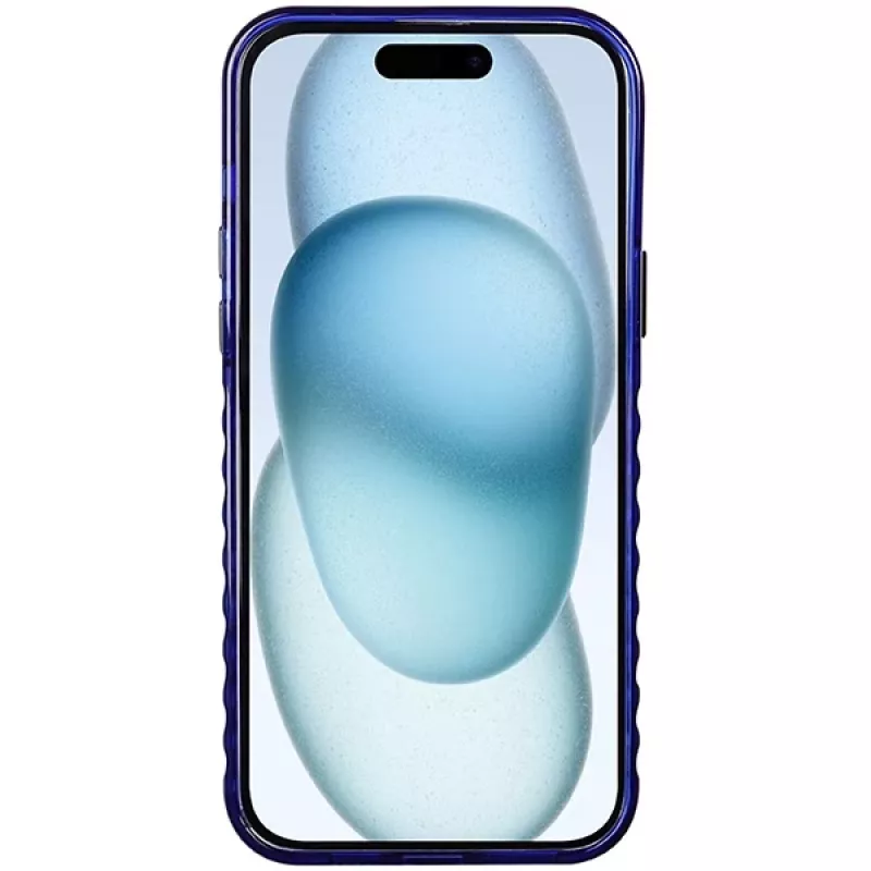 Audi IML Big Logo MagSafe Case para iPhone 15 Plus / 14 Plus 6.7, azul marino carcasa rígida