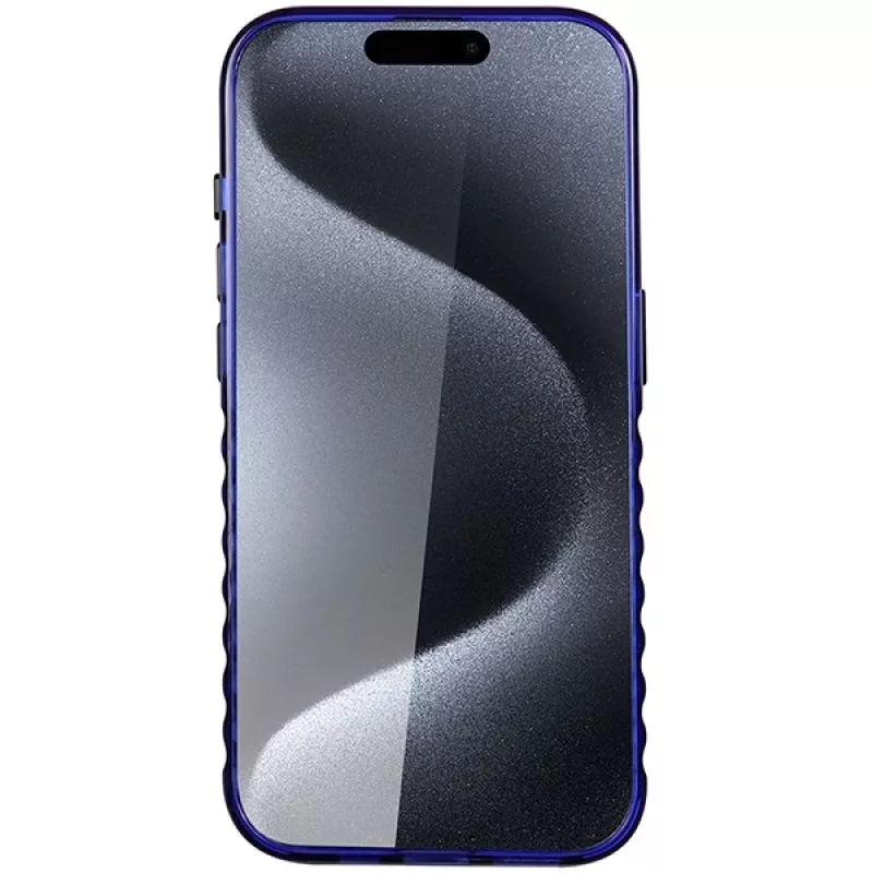 Audi IML Big Logo MagSafe Case para iPhone 15 Pro Max 6,7 azul marino carcasa rígida AU-IMLMIP15PM-Q5/D2-BE