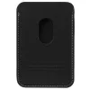 Audi cartera de piel sintética con compartimento para tarjetas negro MagSafe AU-MSCH-Q3/D1-BK