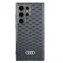 Audi IML Stitching Pattern MagSafe Case para Samsung Galaxy S24 Ultra S928 carcasa rígida negra AU-IMLMS24U-Q5/D3-BK