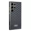 Audi IML Stitching Pattern MagSafe Case para Samsung Galaxy S24 Ultra S928 carcasa rígida negra AU-IMLMS24U-Q5/D3-BK