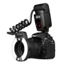 Flash anular macro Meike MK-14EXT-C para Canon E-TTL/E-TTL II