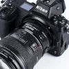 Adaptador MEIKE MK-EFTZ-B de Nikon Z a objetivo Canon EF/EF-S con AF y estabilización de imagen