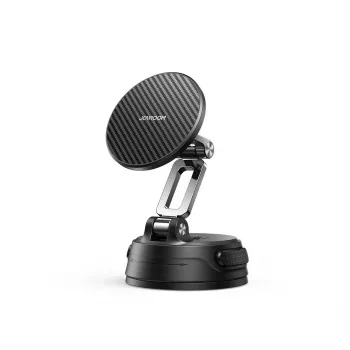 Soporte magnético para móvil de coche Joyroom JR-ZS51 con ventosa para parabrisas o salpicadero - Negro