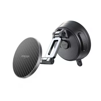 Soporte magnético para móvil de coche Joyroom JR-ZS51 con ventosa para parabrisas o salpicadero - Negro