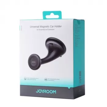 Joyroom JR-ZS356 Soporte magnético universal para móvil para salpicadero/parabrisas - Negro