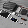 UGREEN Funda organizadora electrónica para disco duro HDD SSD teléfono cables accesorios 24,5 x 17,5 x 5 cm Gris (50147 LP149)