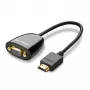 UGREEN Convertidor HDMI a VGA MM105, sin audio, Negro