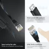 UGREEN CM204 cable consola USB a RJ45 1,5 m negro