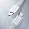 UGREEN US171 Cable USB-C a Lightning 3A 0,25m Blanco