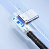 UGREEN Cable USB-C a USB-A 2.0 en ángulo US176, 3A, 3m Negro