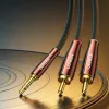UGREEN Cable de audio 2x RCA (Cinch) a 3,5 mm, 2 m, Negro