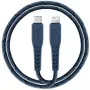 ENERGEA Nyloflex Cable USB-C a Lightning certificado MFi 1,5m Azul