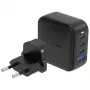 ENERGEA Travelite GAN100 Cargador GaN USB-C 100W 3C1A Negro US+EU