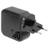 ENERGEA Travelite GAN100 Cargador GaN USB-C 100W 3C1A Negro US+EU