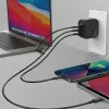 ENERGEA Travelite GAN66 Cargador GaN USB-C 66W 2C1A Negro US+EU