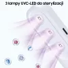USAMS Esterilizador de mano UV-C mini Blanco ZB159XDD01 (US-ZB159)