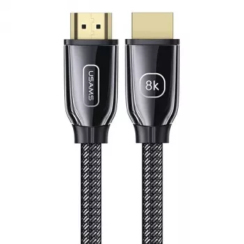 USAMS Cable HDMI 2.1 3m Ultra HD 8K 48Gbps Negro SJ498HD01