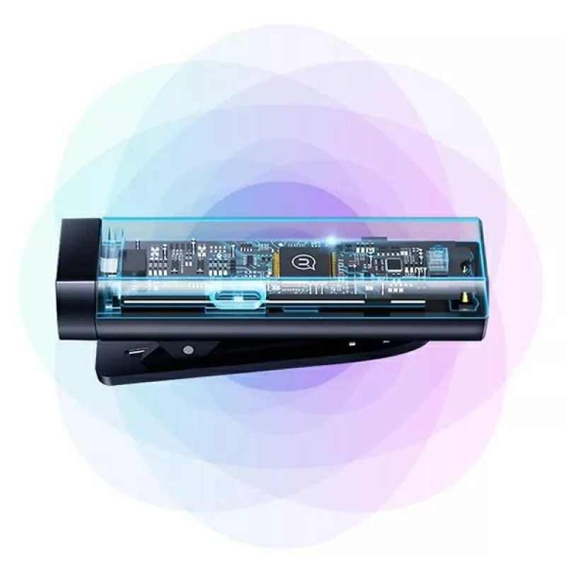 USAMS Micrófono Lavalier Inalámbrico ENC 2,4 GHz USB-C ZB243MKF01 (US-ZB243)