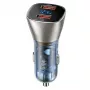 USAMS C29 45W 2xUSB-A Cargador Rápido para Coche Oro Claro CC154CC01 (US-CC154)