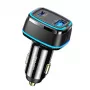 USAMS T43 33W PD3.0 QC3.0 Cargador de Pared con Cable USB-C a Lightning 1,2m Negro