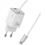 USAMS cargador rápido 20W GaN con cable