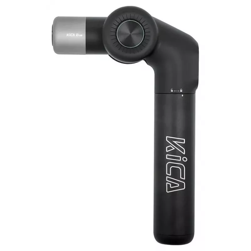 KiCA Evo Pistola de masaje de percusión Negra