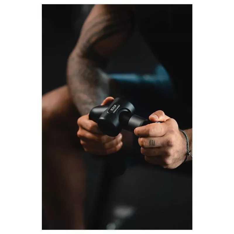 KiCA Evo Pistola de masaje de percusión Negra