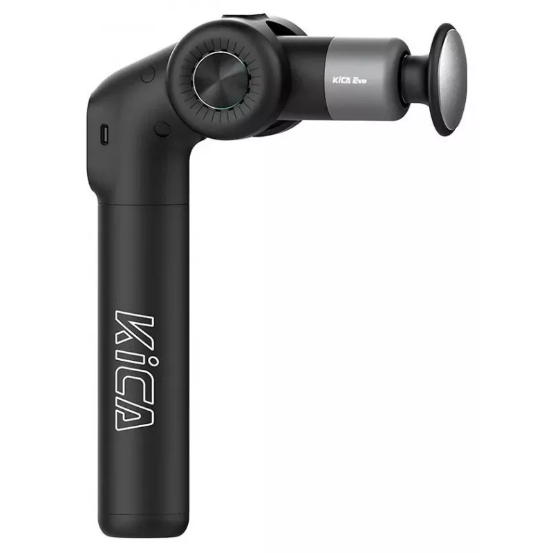 KiCA Evo Pistola de masaje de percusión Negra