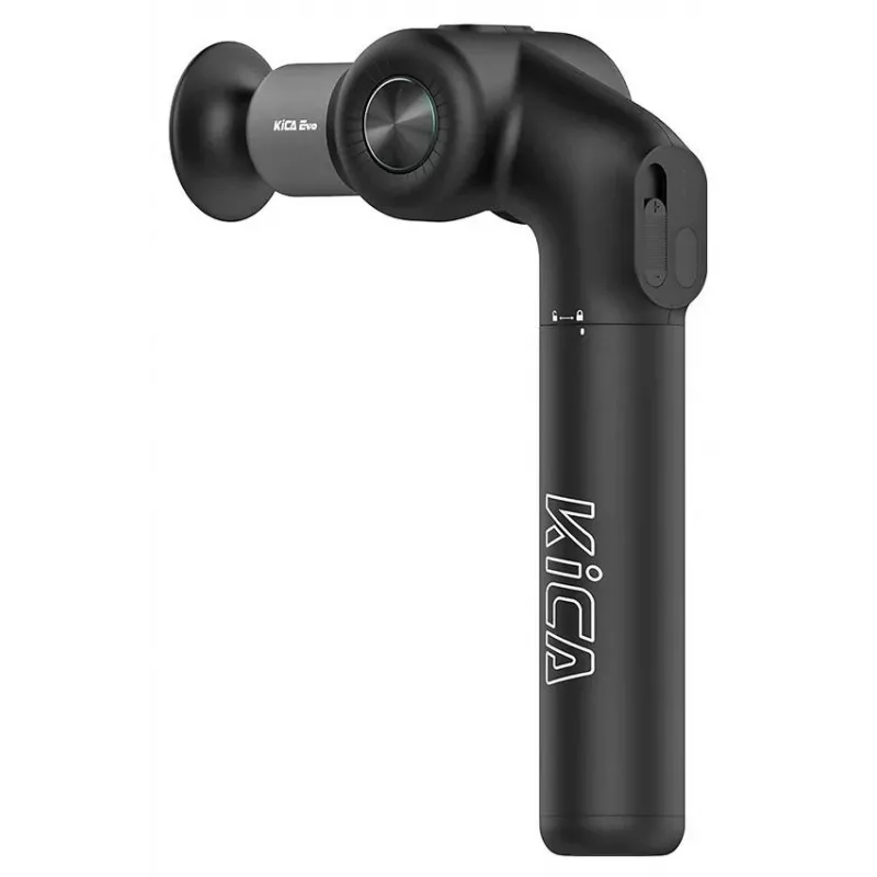KiCA Evo Pistola de masaje de percusión Negra