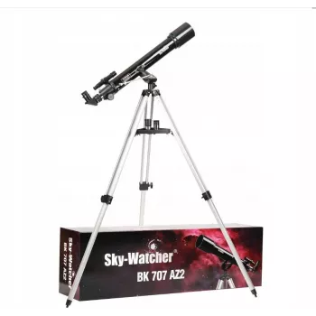 Sky-Watcher Mercury 70/700 AZ2 telescopio refractor 140x negro