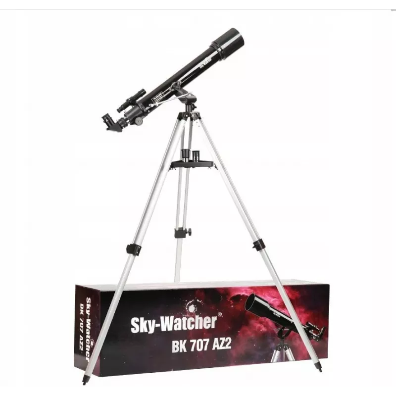 Sky-Watcher Mercury 70/700 AZ2 telescopio refractor 140x negro