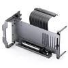 Jonsbo A50 kit de montaje vertical de GPU, cable riser PCIe 5.0 175 mm, gris (A50 GRAY)