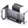 Jonsbo A50 kit de montaje vertical de GPU, cable riser PCIe 5.0 175 mm, gris (A50 GRAY)