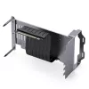 Jonsbo A50 kit de montaje vertical de GPU, cable riser PCIe 5.0 175 mm, gris (A50 GRAY)