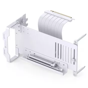 Jonsbo A50 kit de montaje vertical de GPU, cable riser PCIe 5.0 175 mm - blanco