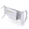 Jonsbo A50 kit de montaje vertical de GPU, cable riser PCIe 5.0 175 mm - blanco