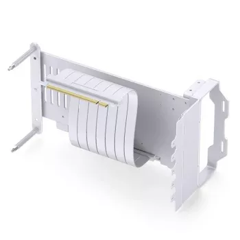 Jonsbo A50 kit de montaje vertical de GPU, cable riser PCIe 5.0 175 mm - blanco