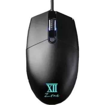 REMAX XII-V3500 Ratón Gaming con 7 Colores Cambiantes, Negro, USB Alámbrico Óptico, 6 Botones, 800-2400 DPI