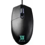 REMAX XII-V3500 Ratón Gaming con 7 Colores Cambiantes, Negro, USB Alámbrico Óptico, 6 Botones, 800-2400 DPI