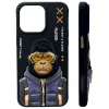 Nimmy Cool&Cute 2.0 Monkey funda para Apple iPhone 15 Pro 6,1