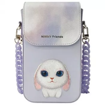Nimmy Big Eyed Pet 2.0 Rabbit funda para móvil morada