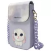 Nimmy Big Eyed Pet 2.0 Rabbit funda para móvil morada