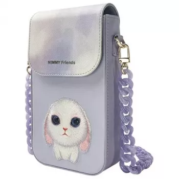 Nimmy Big Eyed Pet 2.0 Rabbit funda para móvil morada