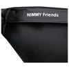 Nimmy Bolso bandolera Cool Dog with Glasses Black